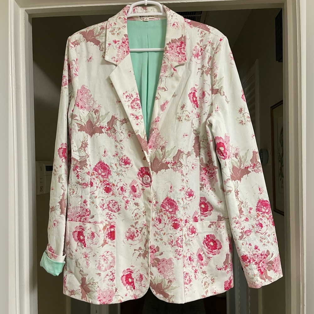 FOR LOVE & LEMONS Weston Floral Blazer 🌸